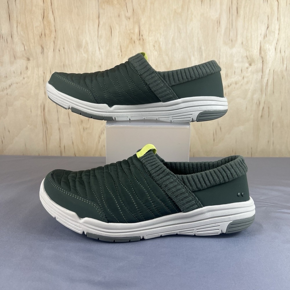 Ryka Aspen Women's 9.5M Alpine Green Slip-On Comfort Sneakers